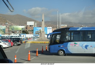 53 a0f. Peru - Cusco - airport parking