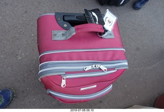 55 a0f. Peru - Cusco - airport - my luggage