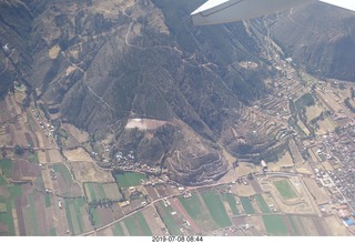 78 a0f. aerial - flight from Cusco to Lima - Andes Mountains