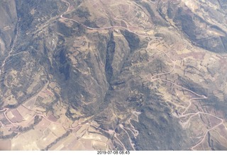 80 a0f. aerial - Peru - flight from Cusco to Lima - Andes Mountains