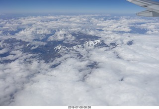 106 a0f. aerial - Peru - flight from Cusco to Lima - Andes Mountains