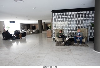 Peru - Lima hotel lobby