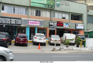 156 a0f. Peru - Lima walk around - sex shop