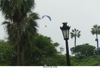 Peru - Lima - walk around - powered parachute pilot