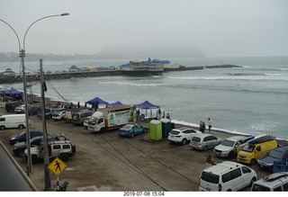 Peru - Lima - Pacific Ocean beach - pier