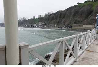 Peru - Lima - beach pier - Pacific Ocean