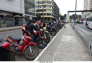 Peru - Lima - beach walk - motorcycles