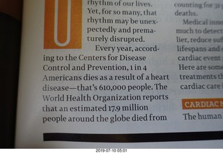 really stupid statistics in airline magazine article