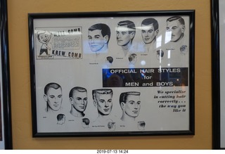 old haircut poster