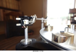 25 a0g. Transcriptor Skeleton Turntable and Vestigal Tonearm assembly