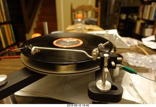 54 a0g. sort-of working Transcriptor turntable with Vestigal tonearm and Ortofon cartridge