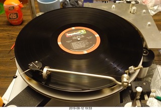 57 a0g. sort-of working Transcriptor turntable with Vestigal tonearm and Ortofon cartridge