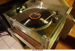 114 a0g. Transcriptor Skeleton Turntable and Vestigal Tonearm