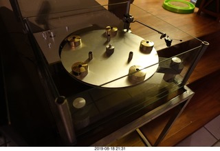 116 a0g. Transcriptor Skeleton Turntable and Vestigal Tonearm