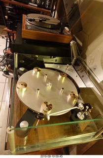 120 a0g. Transcriptor Skeleton Turntable and Vestigal Tonearm + Linn/LOCI