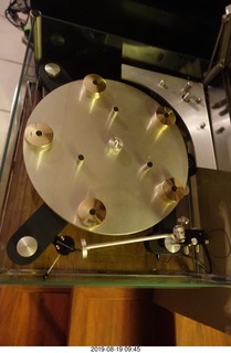 128 a0g. Transcriptor Skeleton Turntable and Vestigal Tonearm