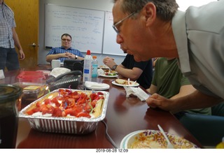 572 a0g. pot luck at work - birthday cake