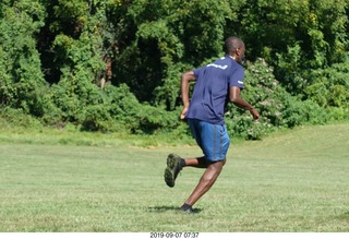 Curtis Arboretum - Cheltenham XC alumni race - finish - Mark G