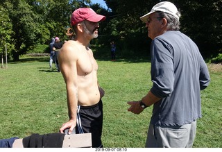 Curtis Arboretum - Cheltenham XC alumni race - Coach Russell Wolff