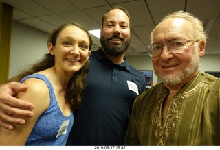 Colleen Buckley, Chris, and Adam