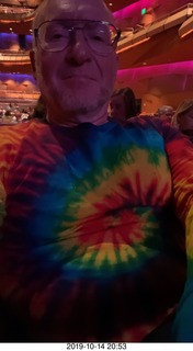 Mesa Arts Center - Experience Hendrix - Adam in tie-dyed shirt