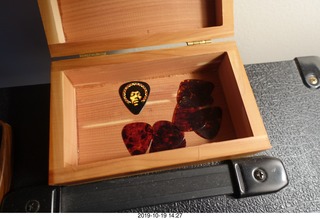 Mesa Arts Center - Experience Hendrix - guitar pick - SPL meter - loud