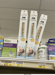 ear candles at Albertsons