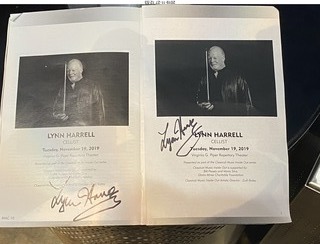 Mesa Arts Center - Lynn Harrell 'cello