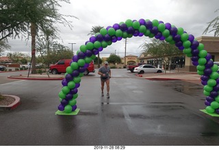 NH2T Turkey Trot - Adam finishing the mile