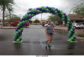 NH2T Turkey Trot - Adam finishing the mile