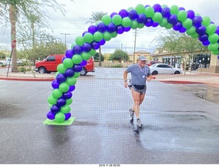 NH2T Turkey Trot  - Adam finishing the mile