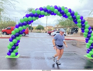 NH2T Turkey Trot - Adam finishing the mile