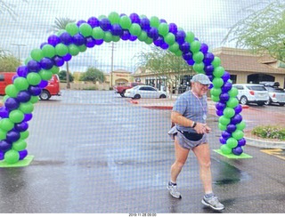 `NH2T Turkey Trot - Adam finishing the mile