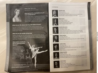 Phoenix Symphony Hall - Ballet Arizona - The Nutcracker - program