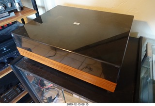 my jury-rigged hifi for testing the turntable