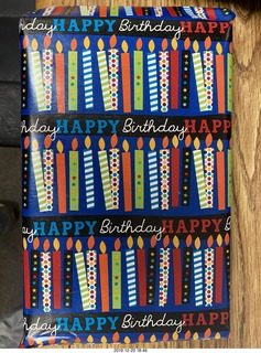 birthday wrapping paper