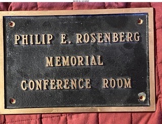 Philip E. Rosenberg calendar