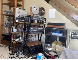 Quad ESL repair, replacing EHT power-supply board - one-sided hifi setup