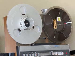 my ReVox A77 with Ukraine master-dub tape