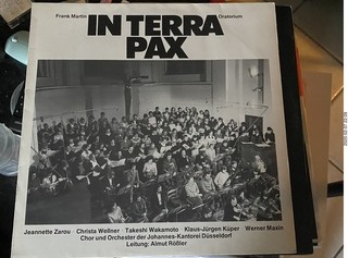 In Terra Pax record - Frank Martin