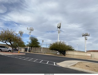 all these cell towers in the church parking lot