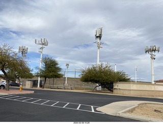 all these cell towers in the church parking lot