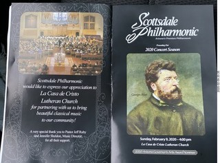 Scottsdale Philharmonic program