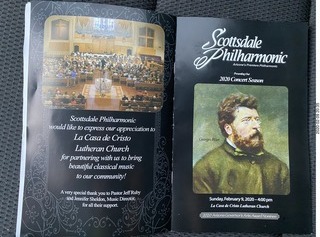 Scottsdale Philharmonic program