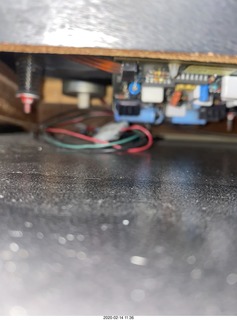wires under my Linn