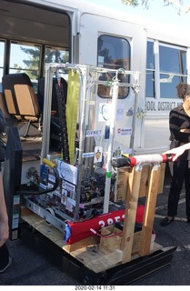 parking lot robot demonstration