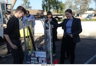parking lot robot demonstration