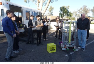 parking lot robot demonstration