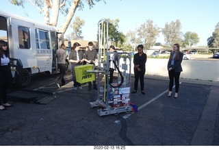 parking lot robot demonstration