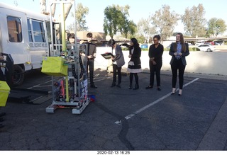 parking lot robot demonstration